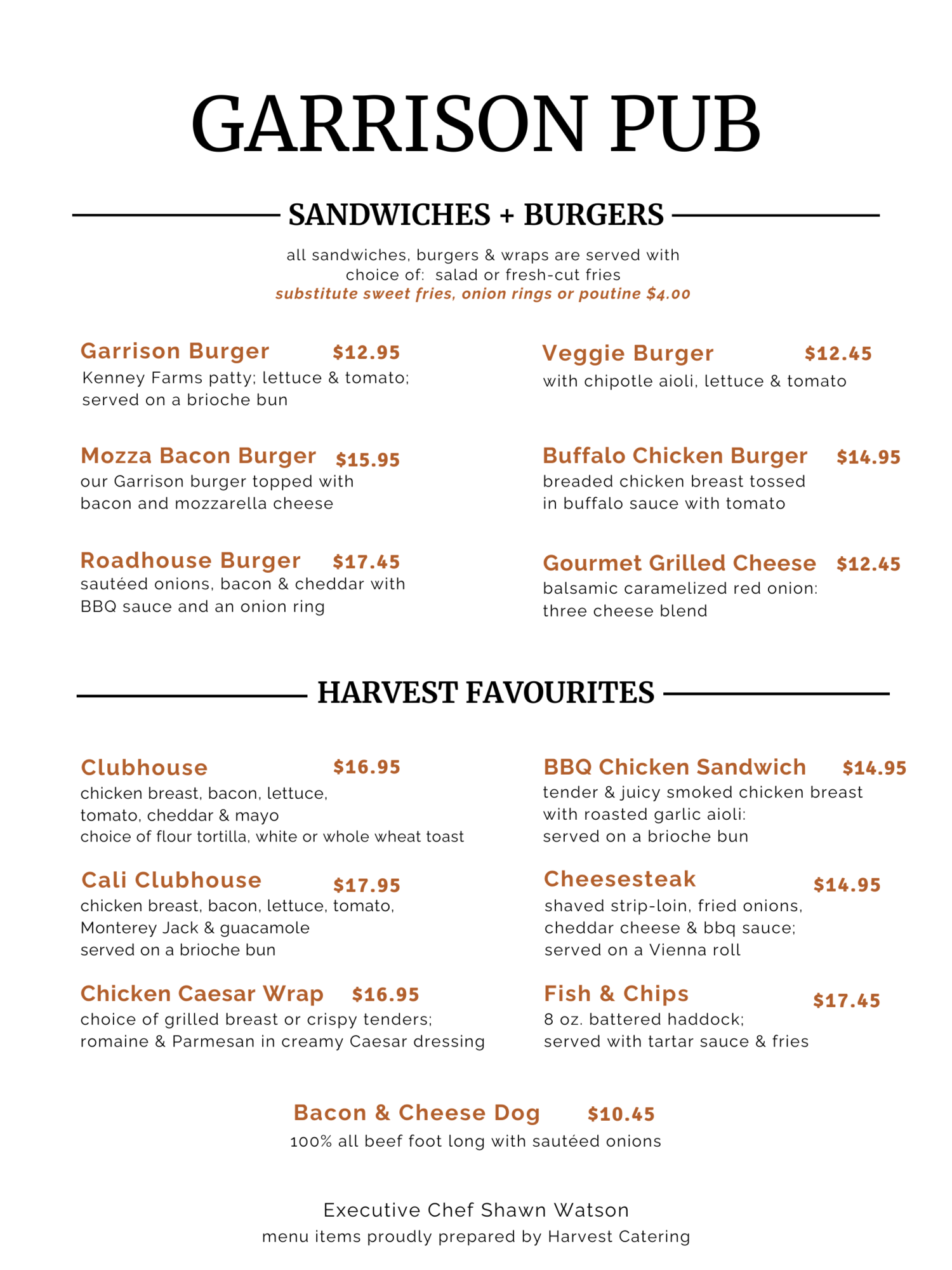 Garrison Pub Garrison Golf Club